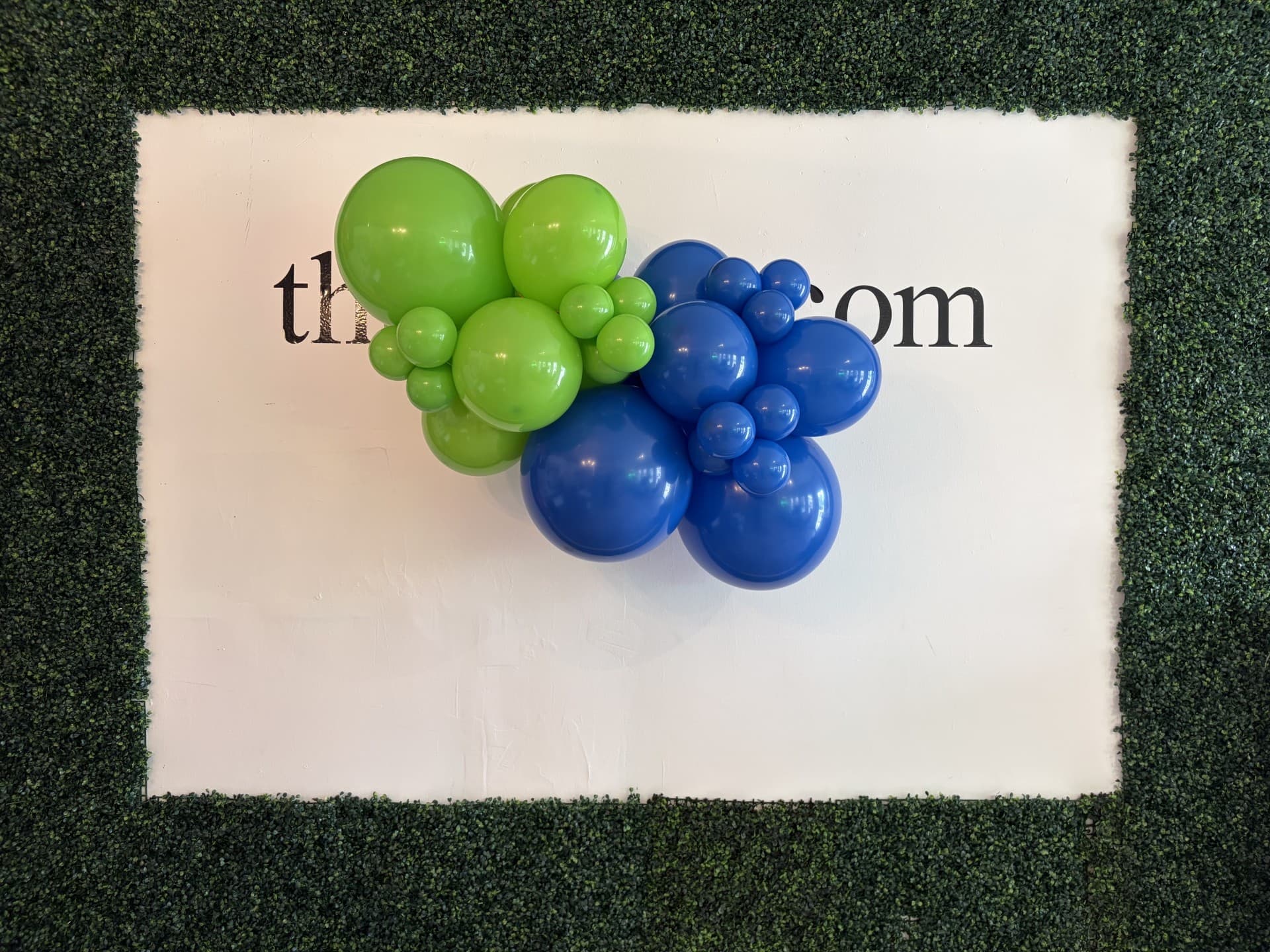 Installed Balloon Garland β 4 ft