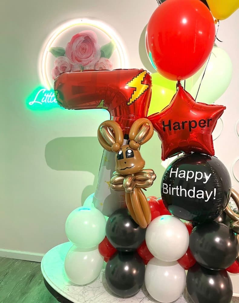 Balloon Stacks, example 1