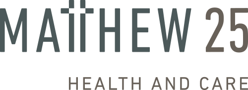 Matthew 25 Health & Care logo
